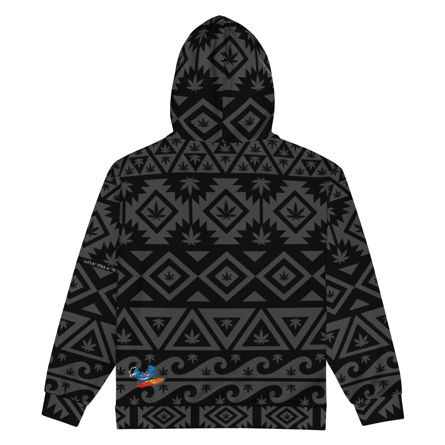 Tropical Print Hoodie