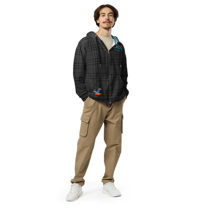 Dopest Crab Heart Hands zip hoodie