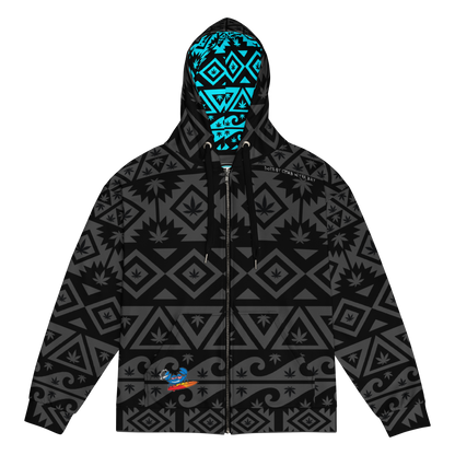 Tropical Print Hoodie