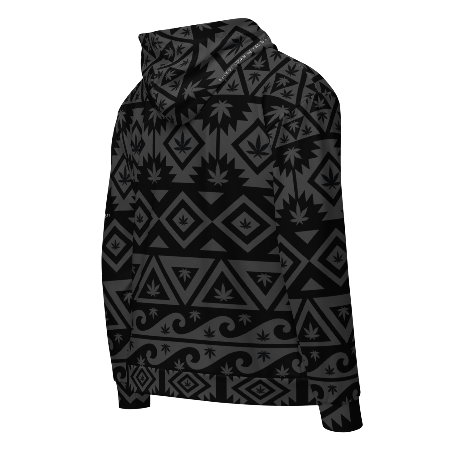 Tropical Print Hoodie